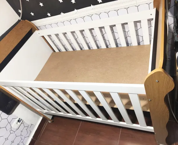 BERÇO CAROLINE BABY - MINI CAMA + KIT DE BERÇO 7PEÇAS ?