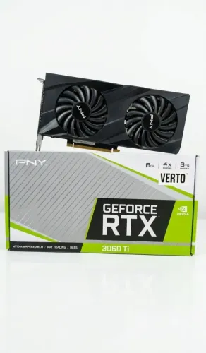 Placa de Video PNY GeForce RTX 3060 Ti Verto Dual Fan 8GB