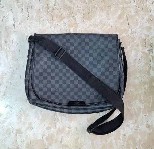 Bolsa Louis Vuitton Daniel Damier Graphite - Original