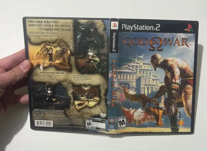 God of war ps2 Americano black label