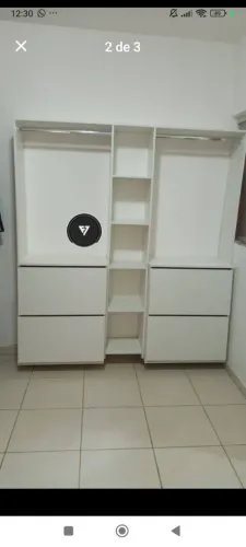 CLOSET CM 4 GAVETÕES MDF NOVO