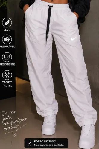 CALÇA NIKE BRANCA UNISSEX?