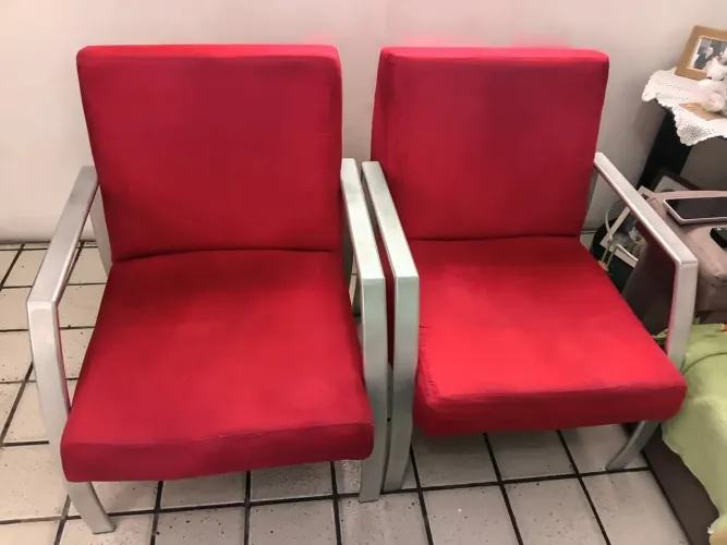 Vendo Poltronas de Alumínio
