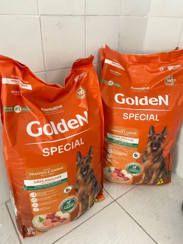 RAÇÃO GOLDEN ESPECIAL 20KG