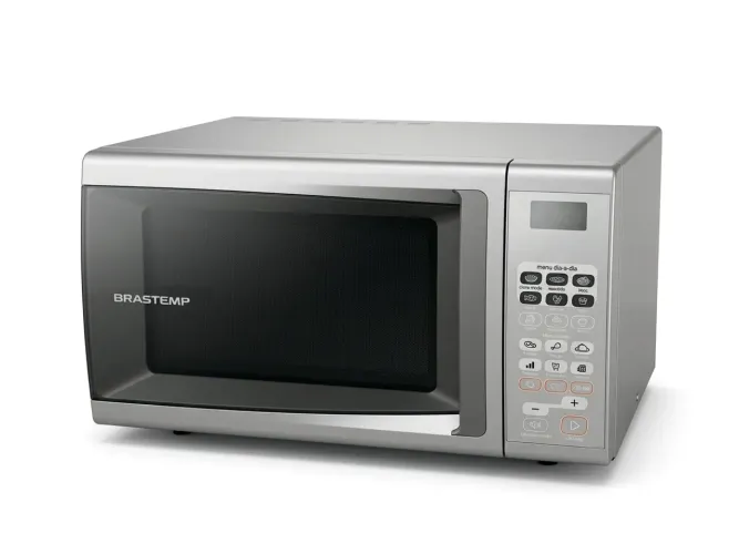 Microondas Brastemp Ative! 30 Litros Prata - bom estado