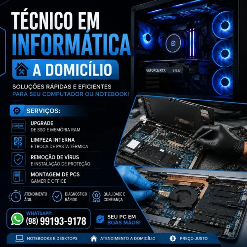 TECNICO DE INFORMÁTICA A DOMICÍLIO E EMPRESARIAL