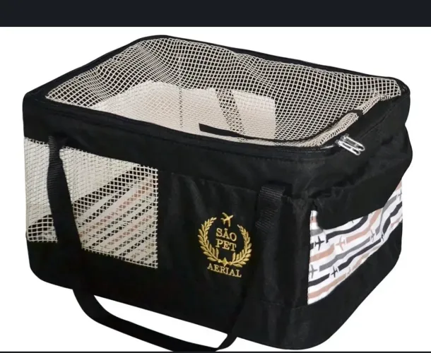 Bolsa pet nova, com etiqueta, ideal para viagens de avião, ônibus. 