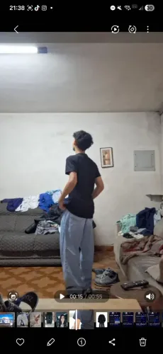 Calça baggy 40