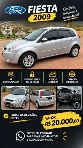 Ford Fiesta 1.0 8V Flex/class 1.0 8V Flex 5P 2009