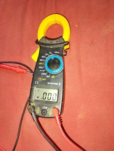 Vender se um amperímetro digital