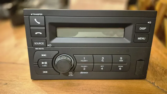 Rádio original Honda fit 2017 com moldura original