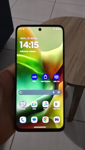 Motorola Moto G15 256gbs com acessórios 