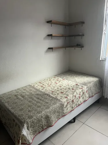 Cama de solteiro da linha Ortoflex da Ortobom 