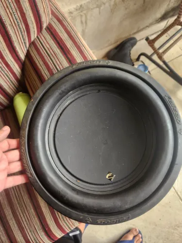 Subwoofer bombinha dupla 4+4 200 rms