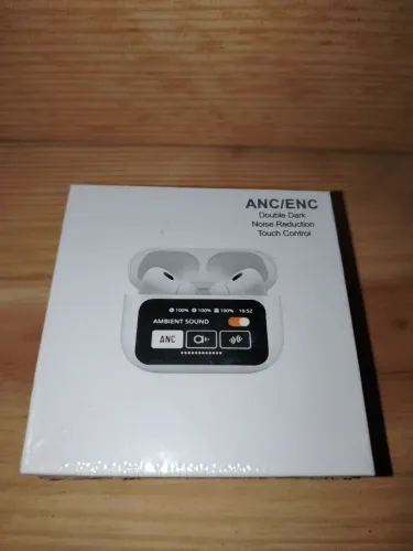 ? Fone Bluetooth com tela ANC/ENC Premium