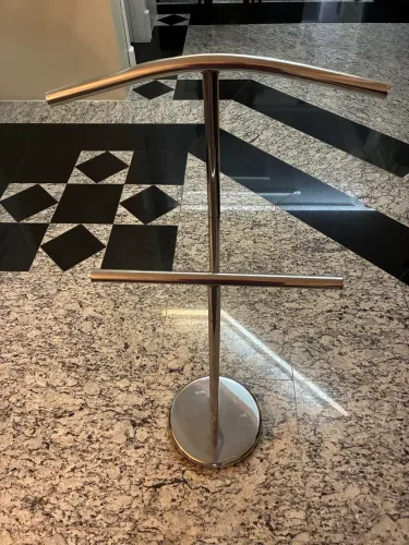 Cabide inox para pendurar paletó/casaco 