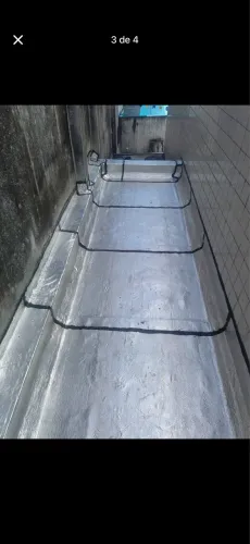 Impermeabilização fachadas e pinturas e limpeza de caixa de água