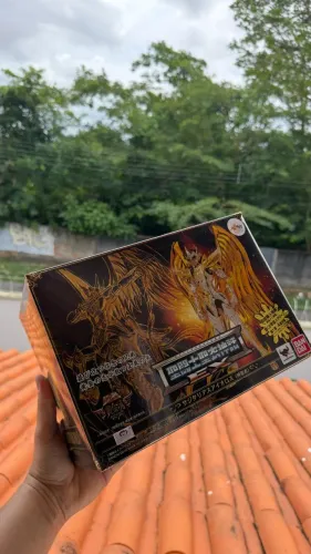 Cloth Myth EX Aiolos Sagitário SOG God Cloth - Bandai Original