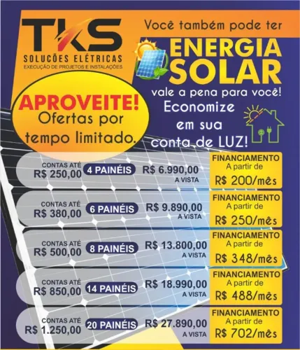 Kit Energia Solar (Fotovoltaico)