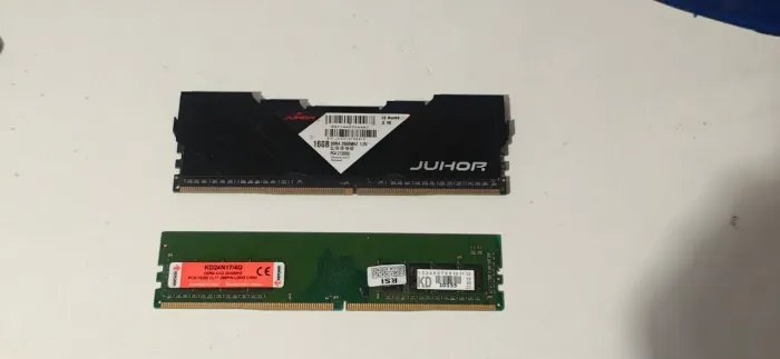 Memória ram Ddr4 16g + ddr4 4g (20g de ram) aceito proposta 