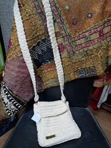 Bolsa em crochê 