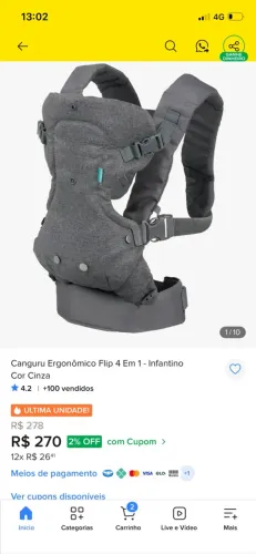 Canguru infantino