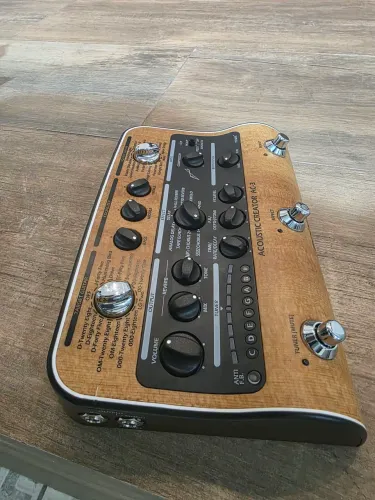 Pedaleira zoom ac 3 violão