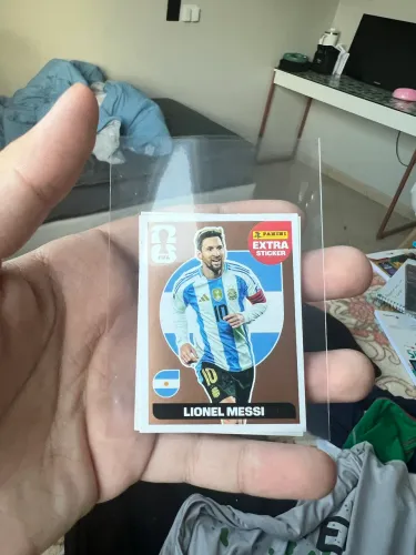 Figurinha Messi Bronze Panini Extra Sticker Copa Do Mundo 2026 Original