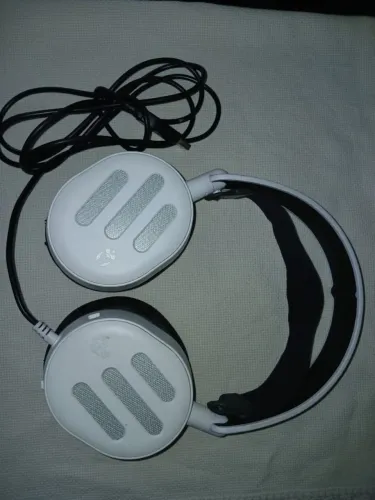Fone Gamer Kaidi RGB Branco