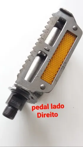 Pedal de bicicleta lado Direito rosca grossa KKT