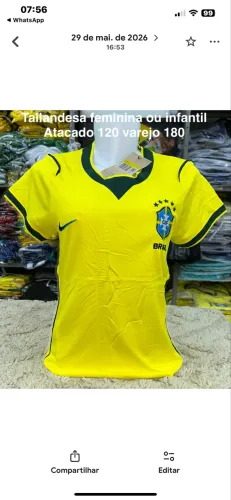 Camisa feminina 1.1 importada