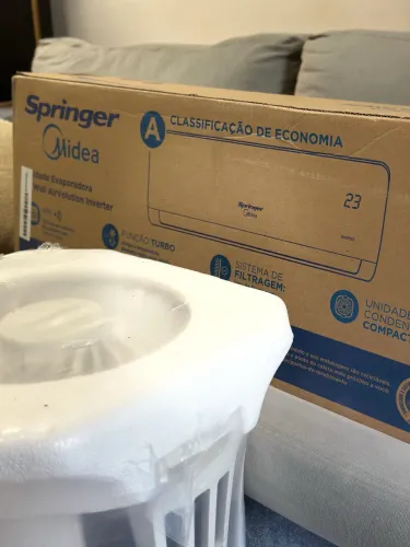 Vendo ar condicionado 12.000BTUS Springer-Midea lacrado
