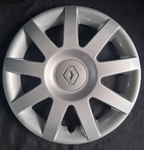 01 calota original aro 14 Renault Clio Sandero Logan seminova por 79,00