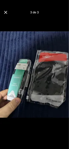 Óculos natação + toca de mergulho