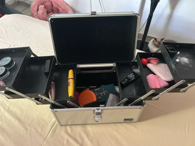Maleta maquiagem 
