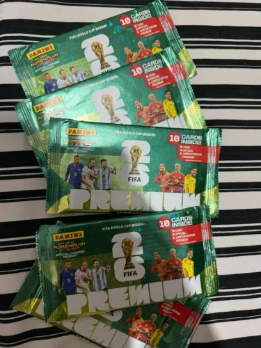 Pacote Premium Panini FIFA World Cup 2026 Adrenalyn XL (10 Cards + Limited Edition Silver)