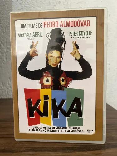 DVD Kika - Diretor Pedro Almodóvar - Cinema Europeu Cult Raro