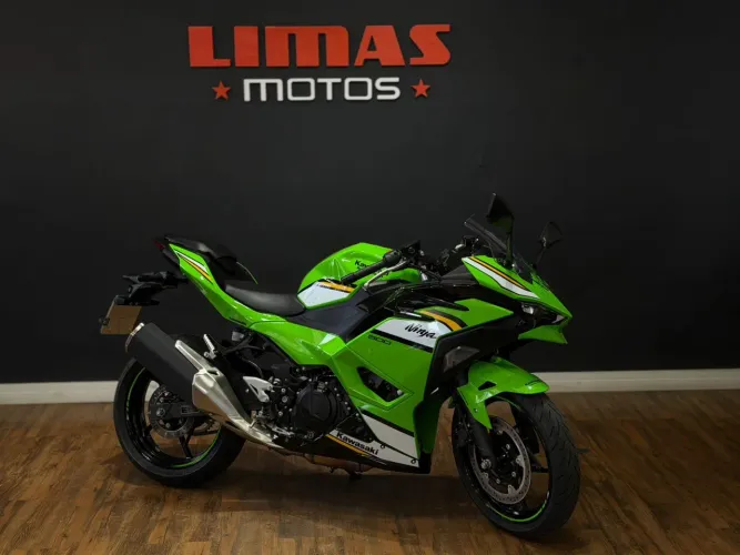 Ninja 500 Verde 2025 ABS - Apenas 850 KM