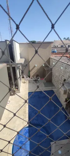 Lindo Sobrado com piscina e escritorio atrás do Granville no Residencial Vereda dos Buriti