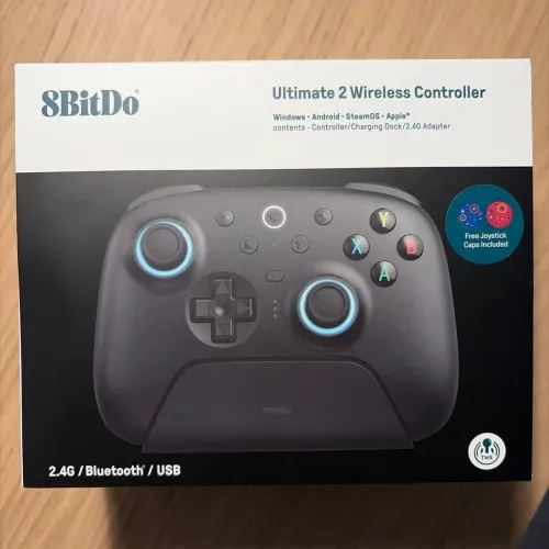 Controle 8BitDo Ultimate 2 Wireless - NOVO/LACRADO
