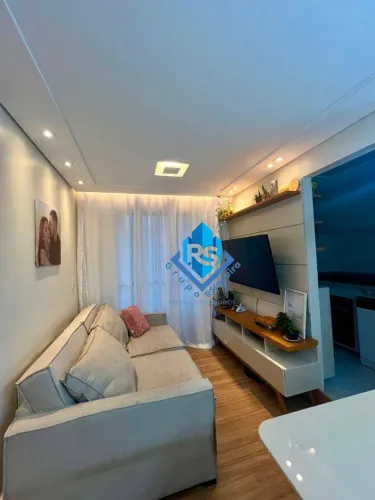 Apartamento com 2 dormitórios à venda, 49 m² por R$ 365.000,00 - Ferrazópolis - São Bernar