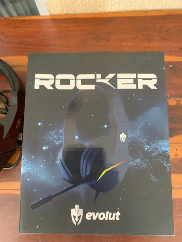Fone Gamer RGB Headset - Evolut Rocker ( 1 Semana de Uso )