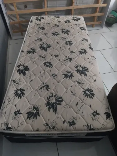 Cama conjugada de solteiro ortobom