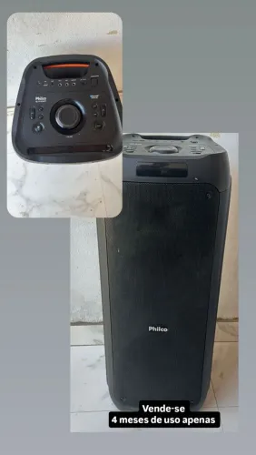 Caixa de som, pra vender logo tem conversa no preço 