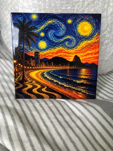 Azulejo personalizado van gogh