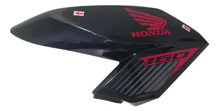Carenagem Aba Tanque Dir Honda Cg160 Fan 16/21 Detalhe 61942 Preto