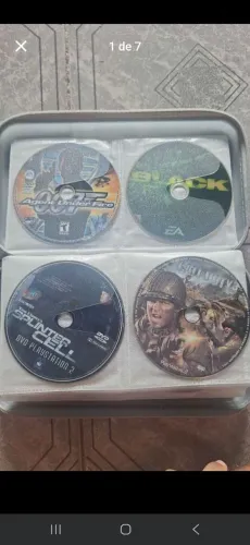 Lote de jogos prensados ps2