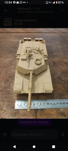 Tanque de guerra+ Soldadinhos e cenário 