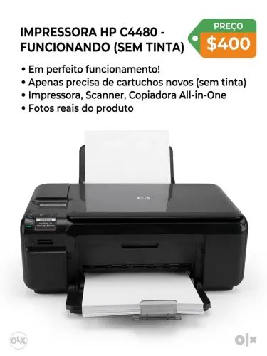 Vendo impressora HP photosmart C4480