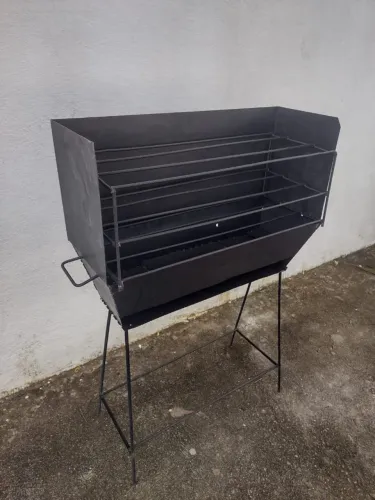 Churrasqueira chapa ideal para trabalho